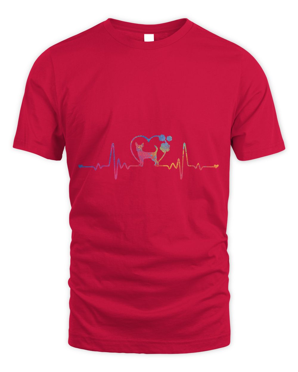 chihuahua heartbeat dog gift