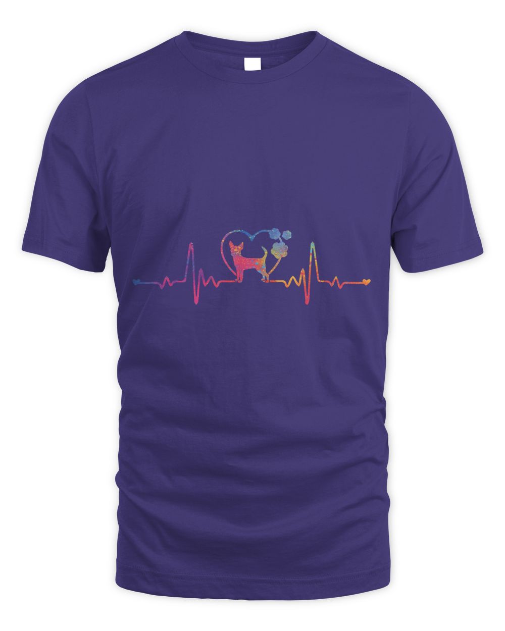 chihuahua heartbeat dog gift