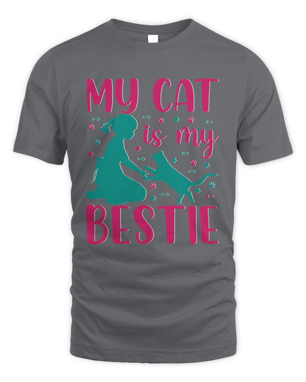 My cat is my bestie