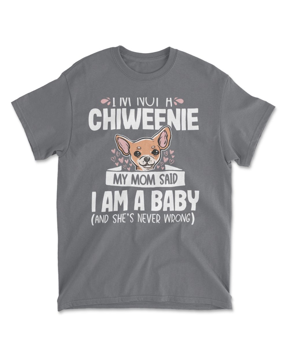 Chiweenie Mom Baby Funny Cute Dog Owner Pet Lover