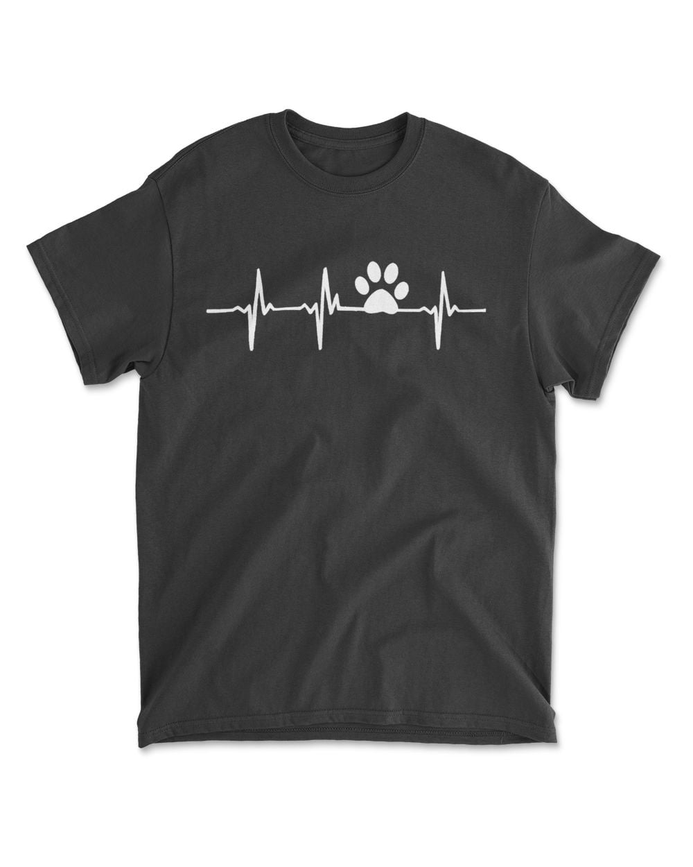 Paw Print Heartbeat Veterinarian Vet Tech
