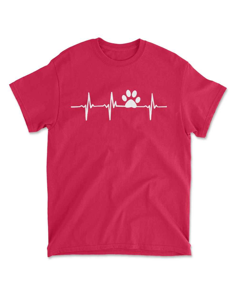 Paw Print Heartbeat Veterinarian Vet Tech