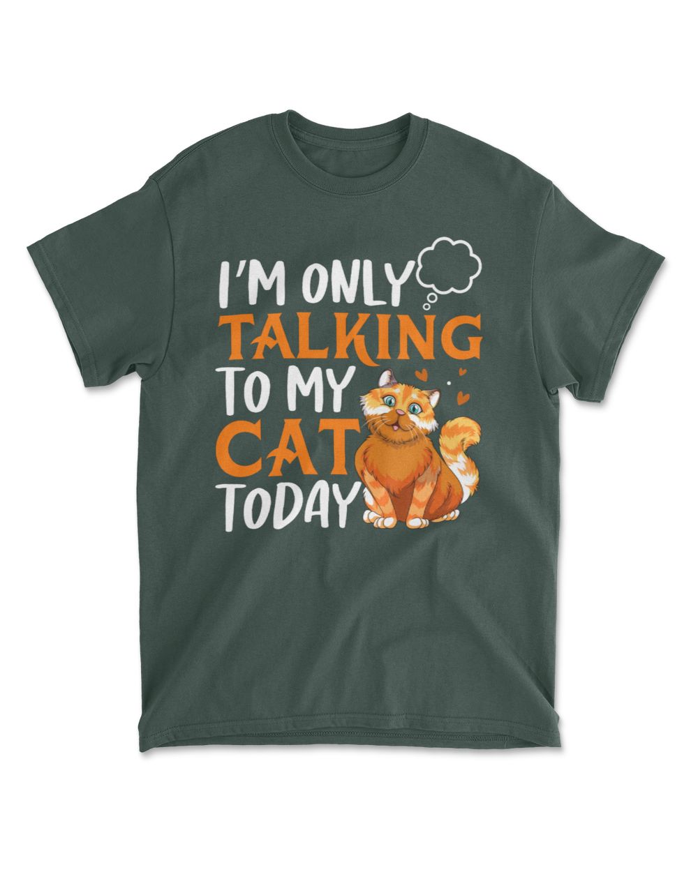 I'm only talking to my cat today