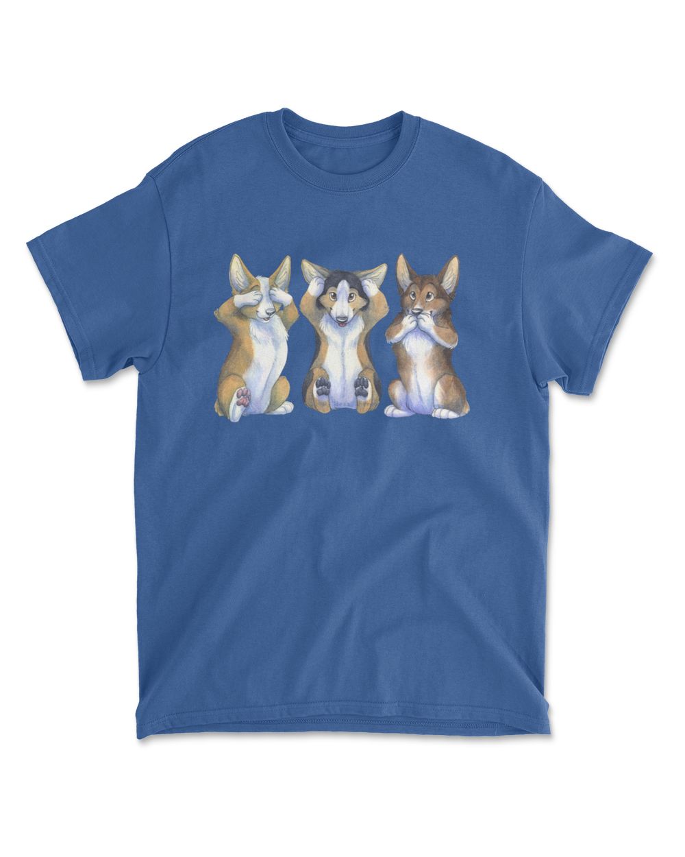 not found unheard does not say with corgi dog