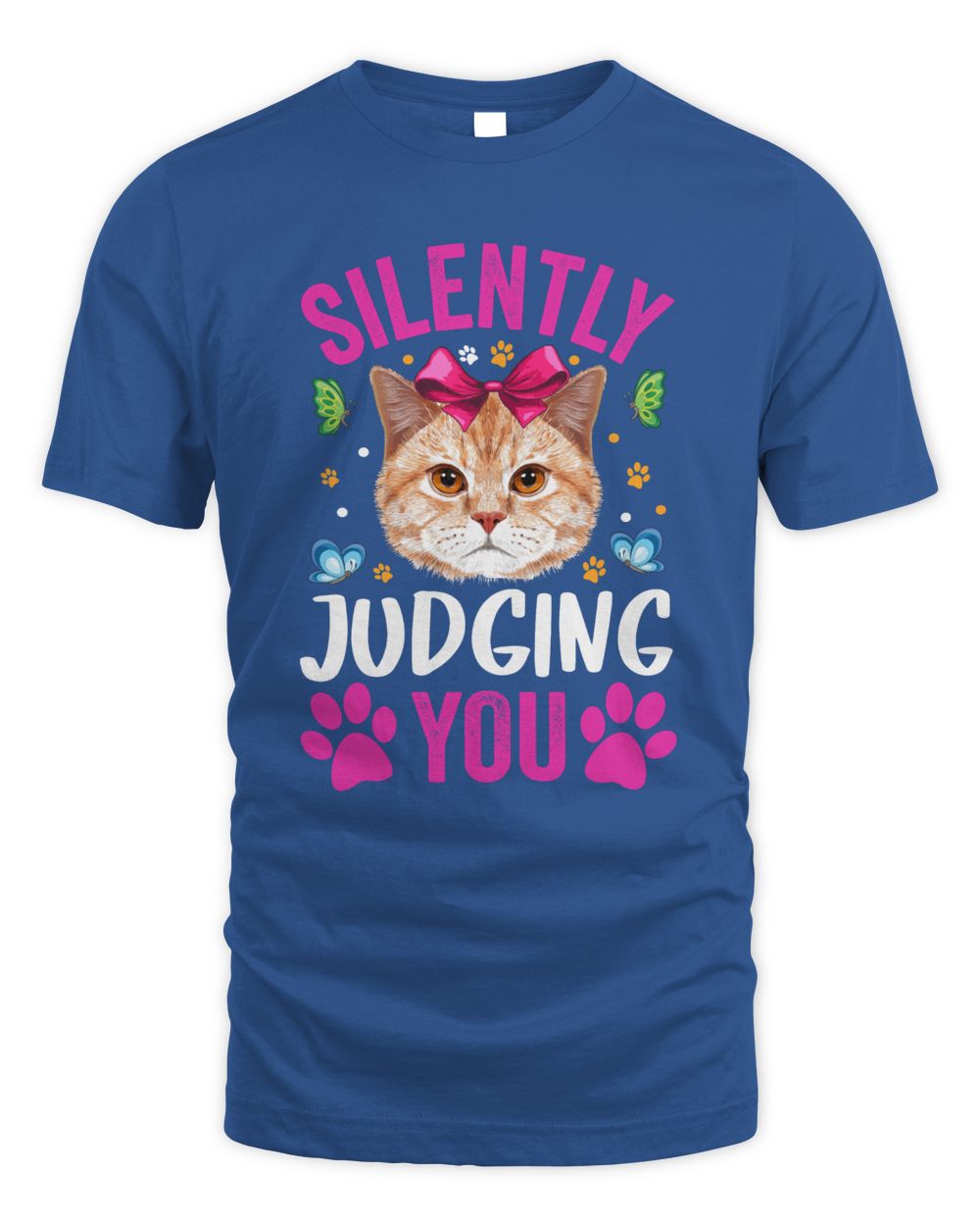 Silently judging you