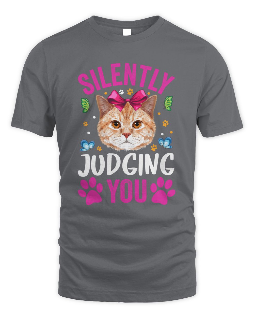 Silently judging you