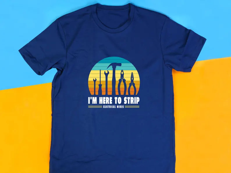 Electrician gifts, Funny Electrician T-Shirt, Gift for Electrical Technician